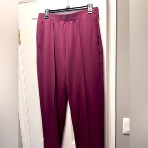 Loft Pull on crop Work pants